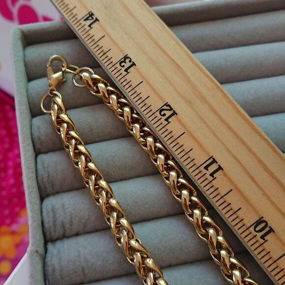 Craft OVERSIZED Chunky Rope Chain Amber Necklace - Picture 5 of 15